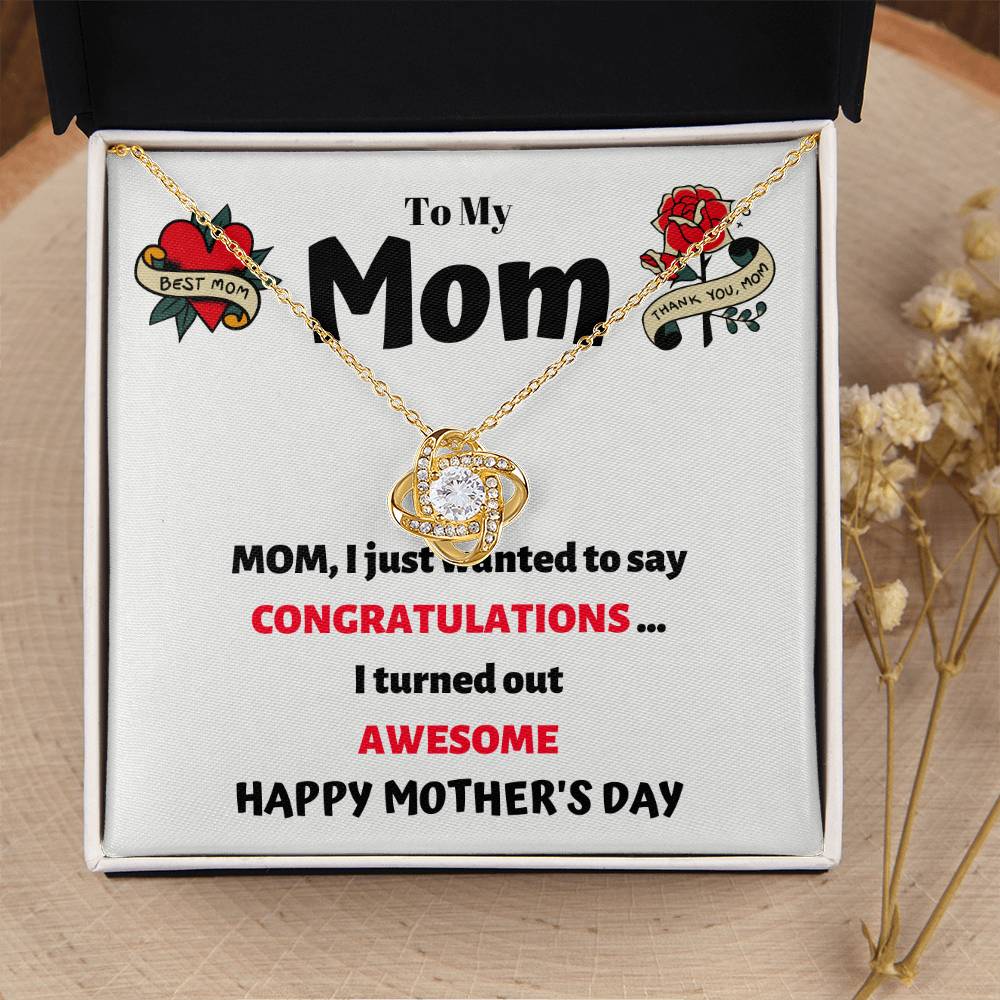 Ewesome Love Knot Necklace