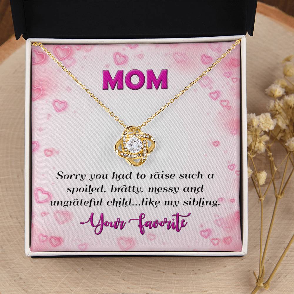 Your Favorite - Love Knot Necklace Love Knot Necklace