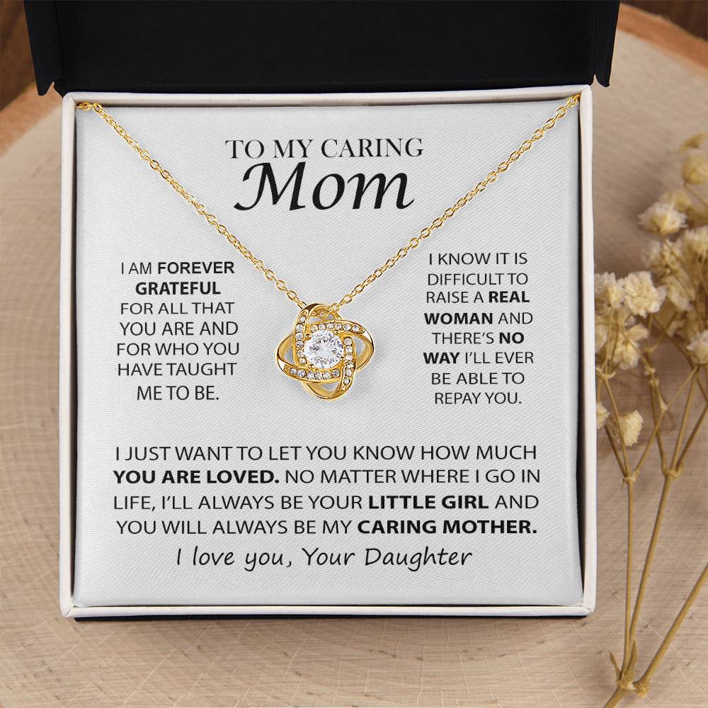 Mothers Day Gift Mom Necklace From Da Love Knot Necklace
