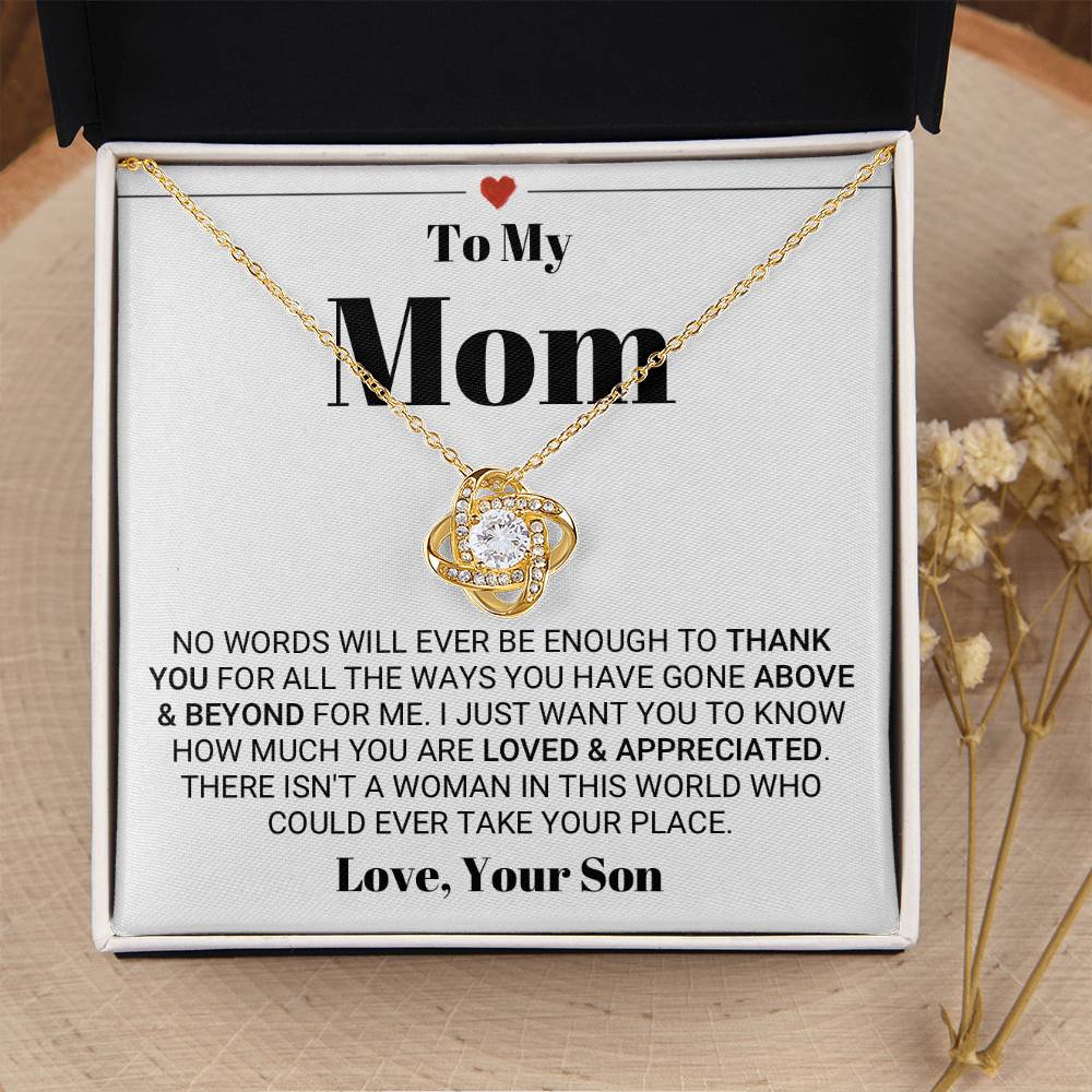 Heartwarming Mother's Day Gift Love Knot Necklace