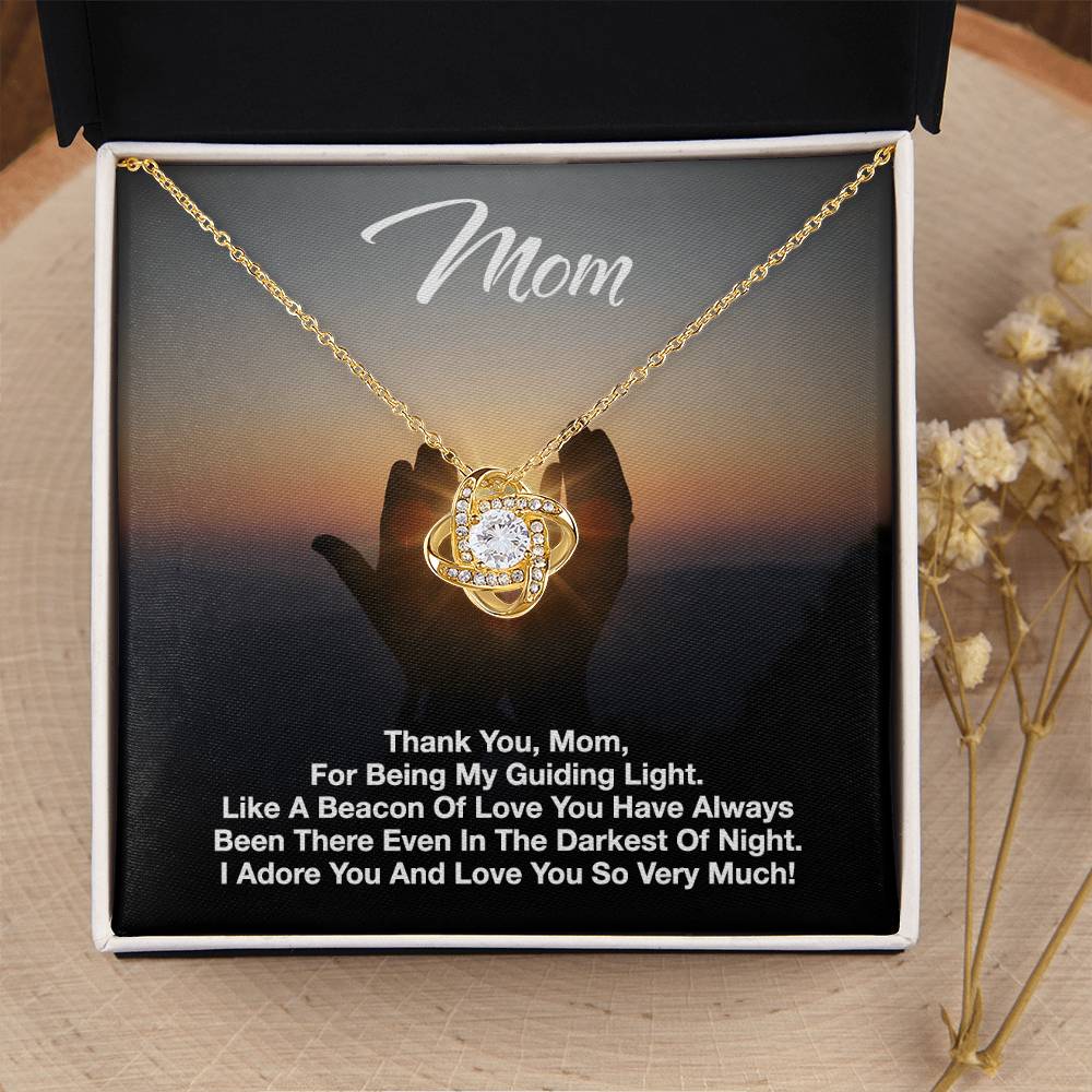 Thank You Love Knot Necklace