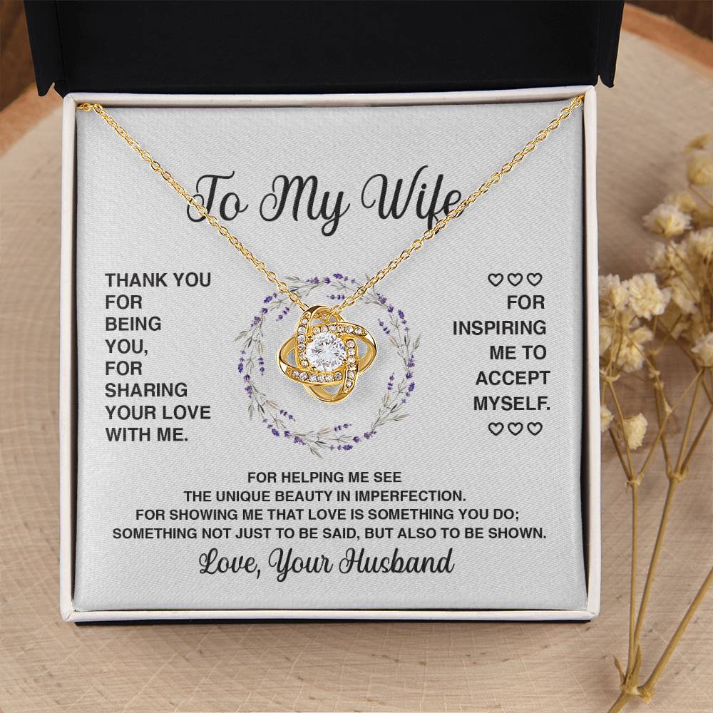 Delivery By Mother's Day Wf033 Gift Fo Love Knot Necklace