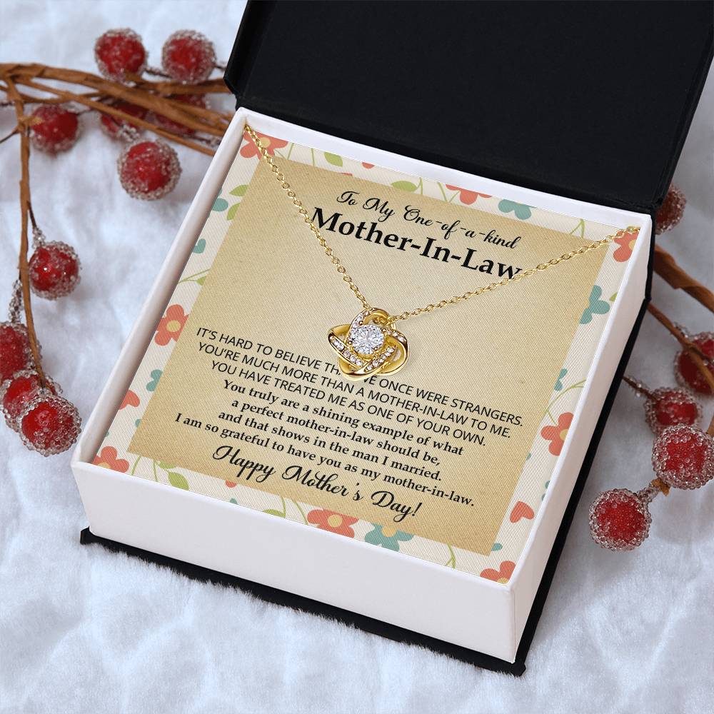 Mother-In-Law Love Knot Necklace