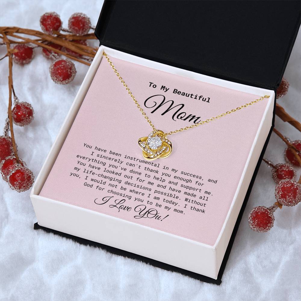 Necklace For Mom - Love Knot Love Knot Necklace