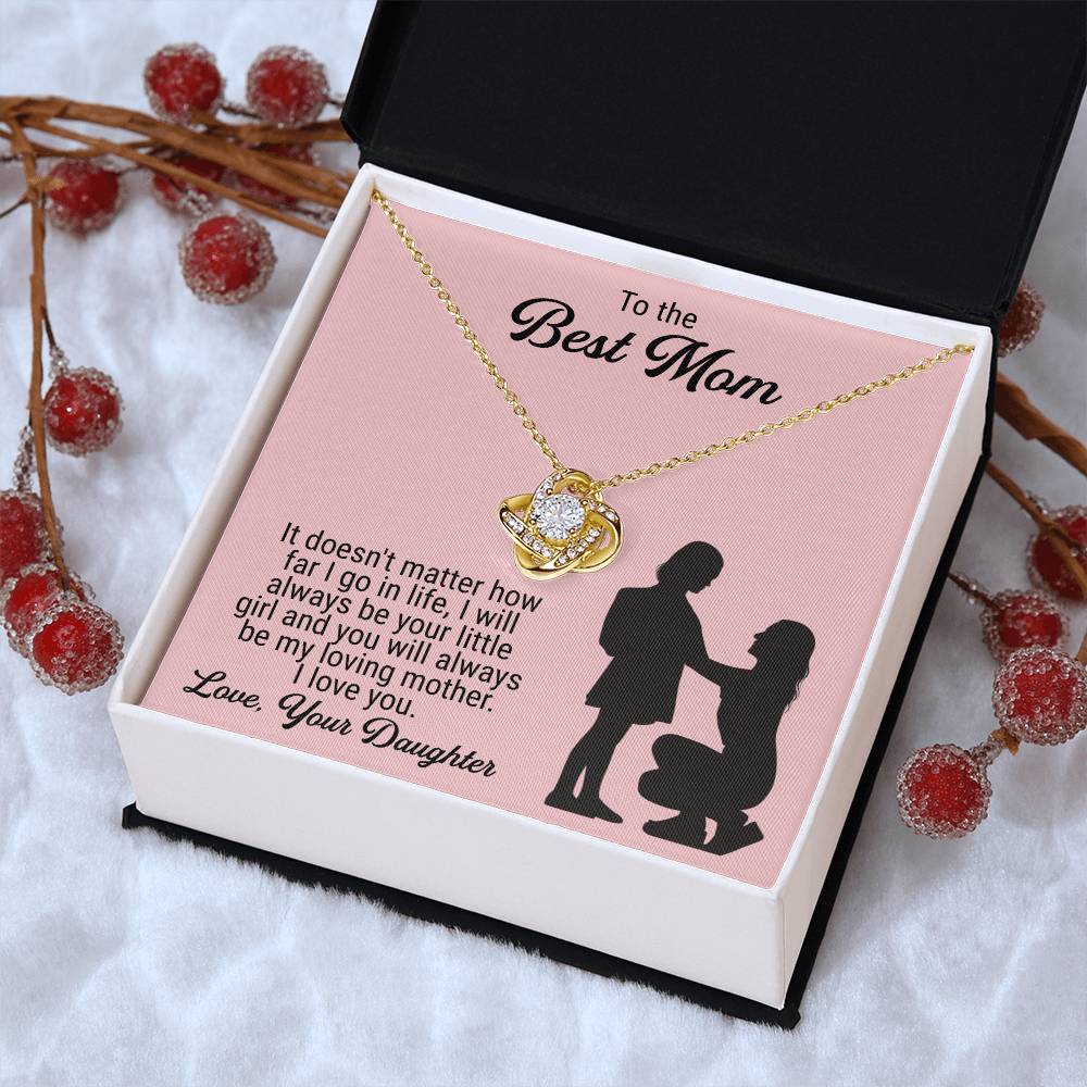 Mothers Day Gift Idea Mothers Day Necklaces For Mom From Daughter Mothers Day Gift From Daughter Gifts For Mom Birthday Love Knot Necklace