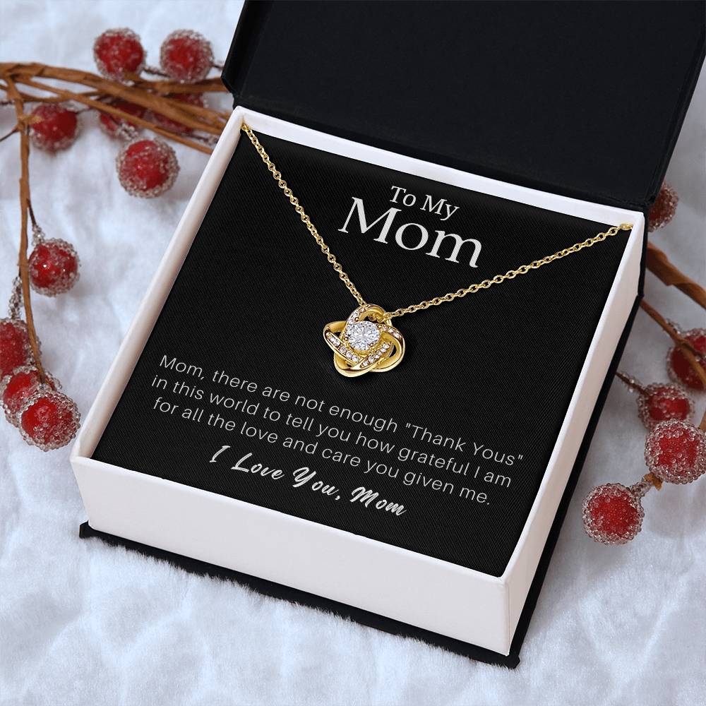 Happy Mother's Day Or Just To Say I Love You - Love Knot Necklace 23 Love Knot Necklace
