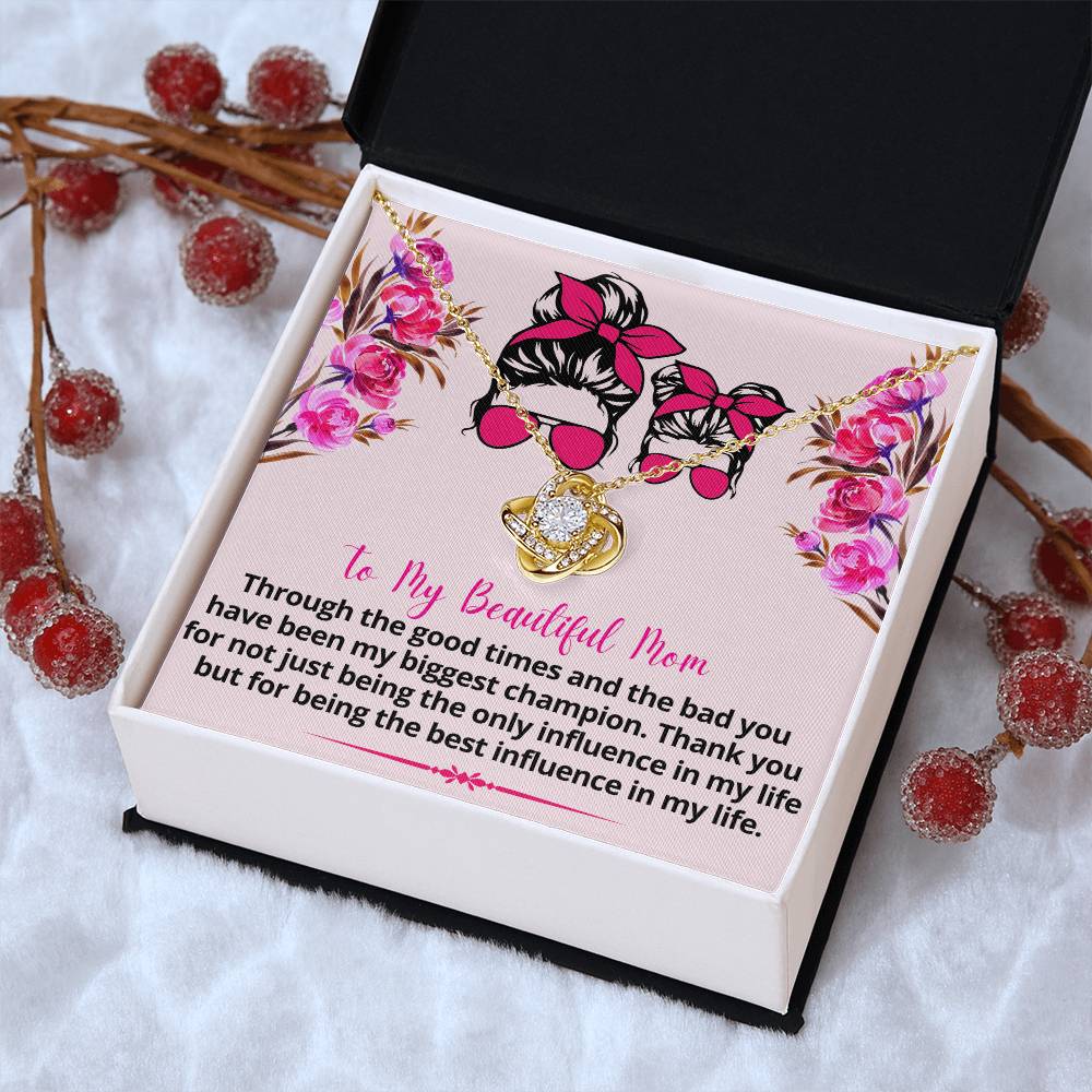 A Great Gift For Mom On Every Occasion - Love Knot Necklace 27 Love Knot Necklace