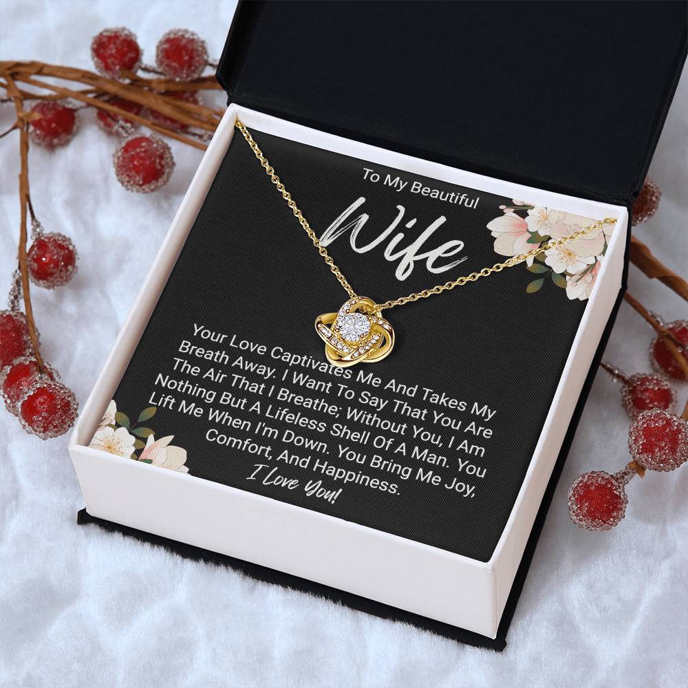 Gift For Wife - Love Knot Necklace 1 Love Knot Necklace