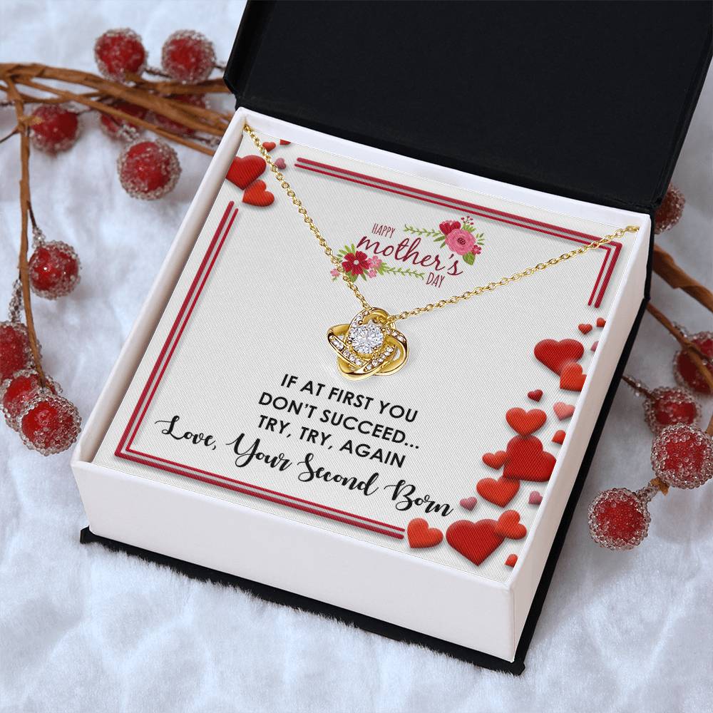 Your Second Born - Love Knot Necklace Love Knot Necklace