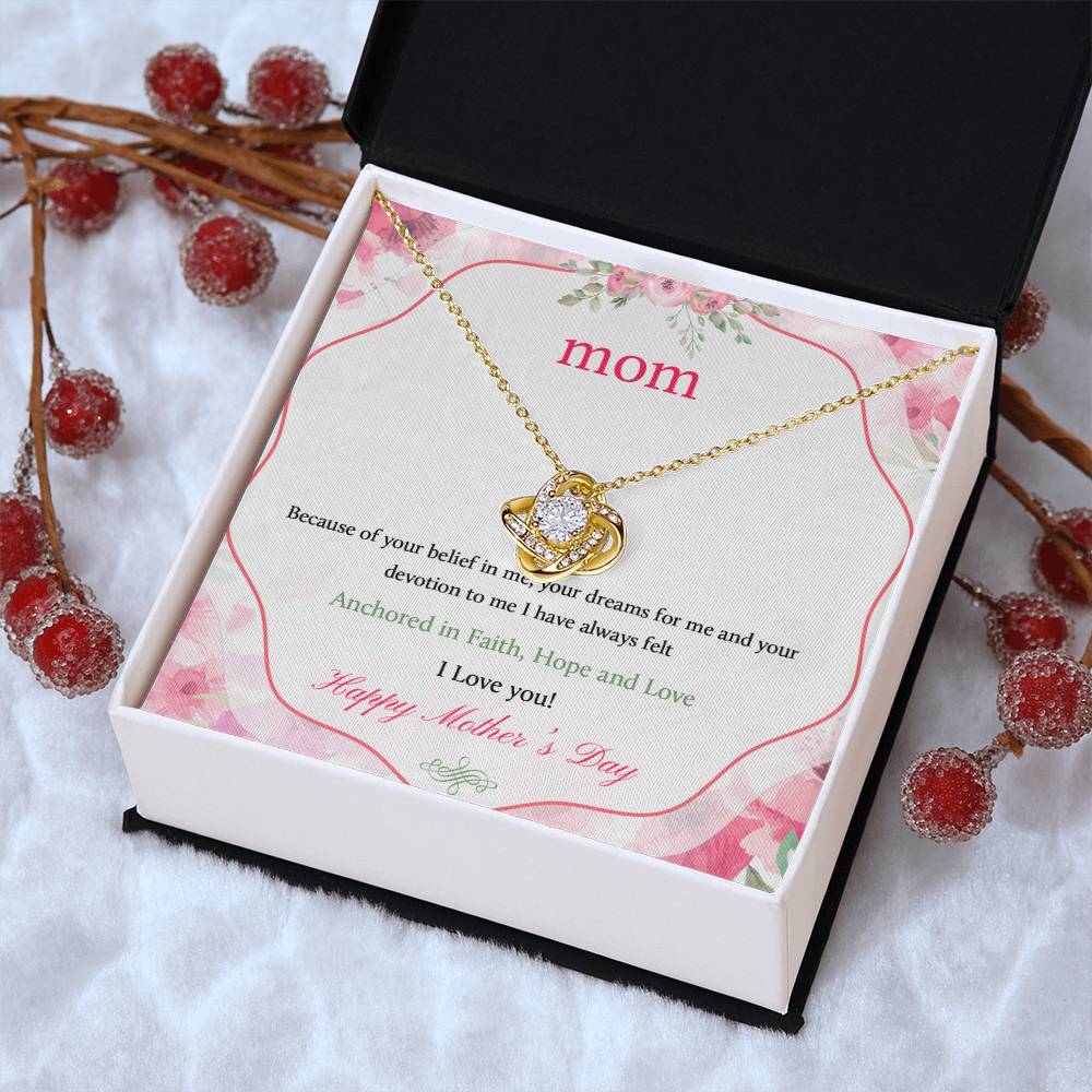 Mother's Day Love Knot Necklace