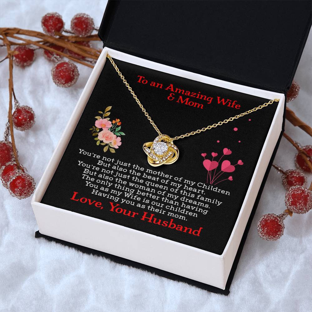 Gift For Wife - Love Knot Necklace Love Knot Necklace