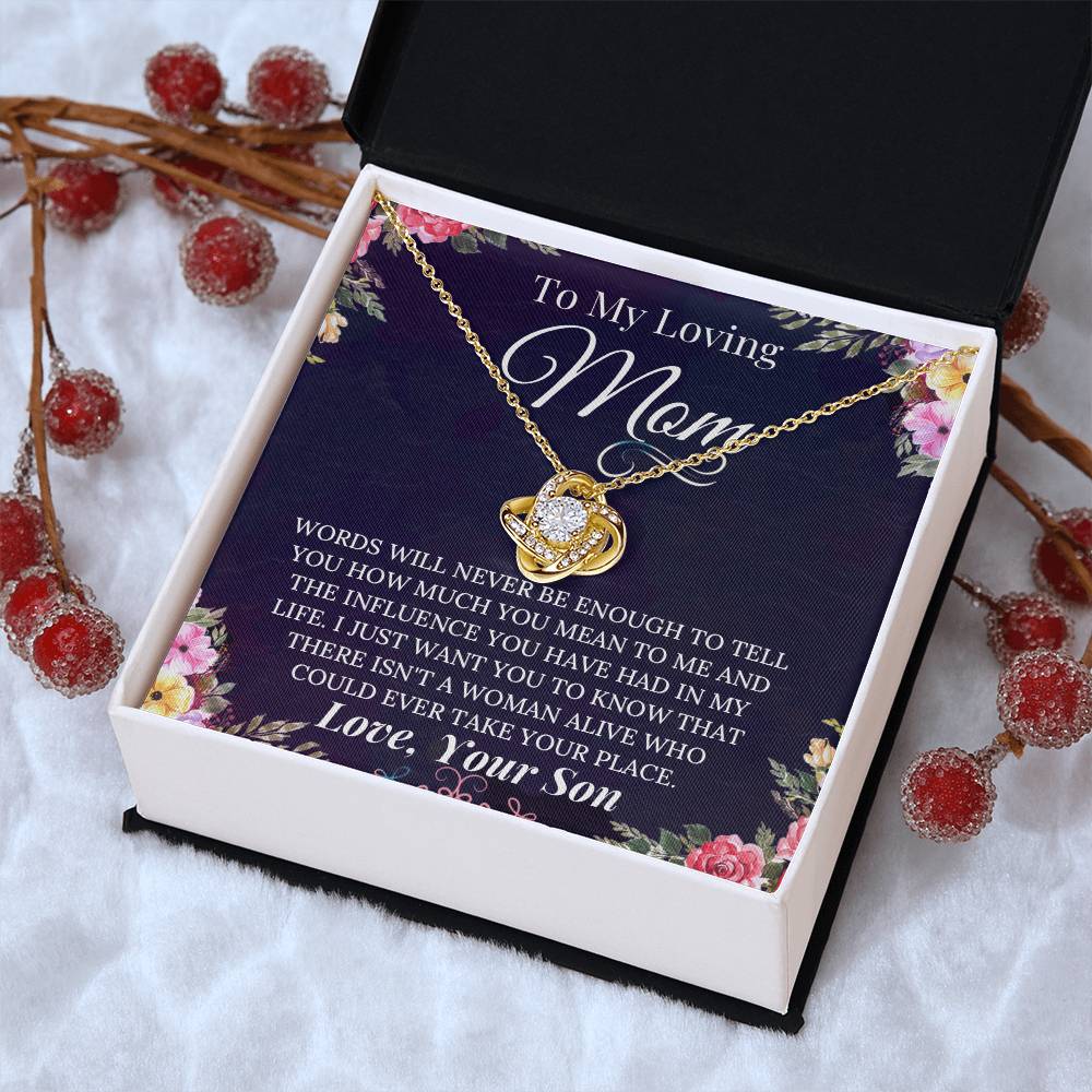 Heartfelt Mother's Day Ne Love Knot Necklace