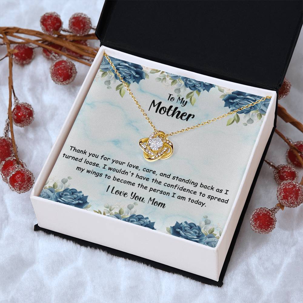 Mother's Day Or Just To Say I Love You Mom - Love Knot Necklace - 21 Love Knot Necklace