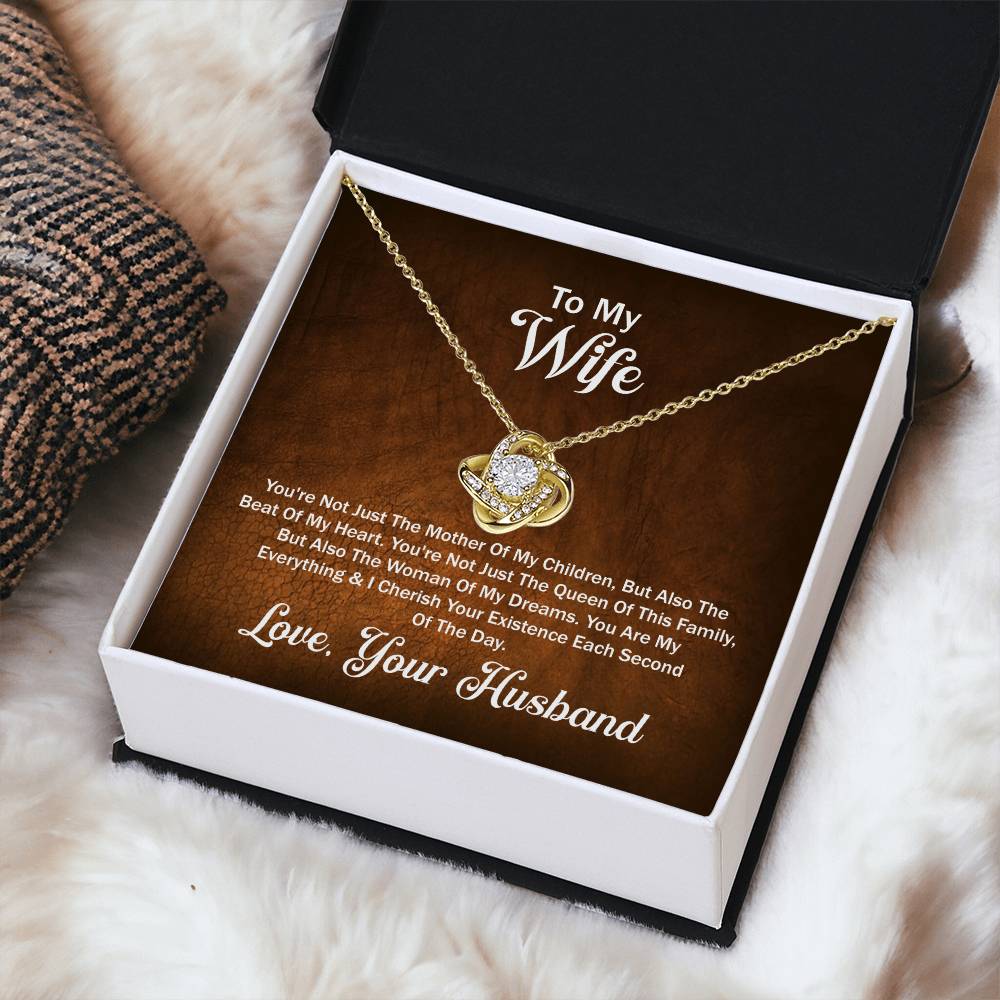 Beat Of Love Knot Necklace