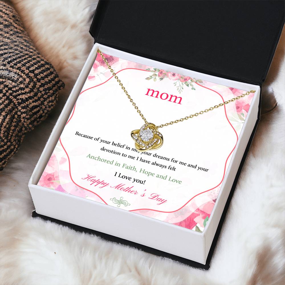 Mother's Day Love Knot Necklace