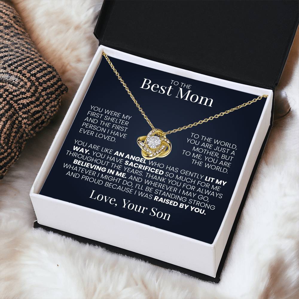 Mother - First Shelter 1 Love Knot Necklace