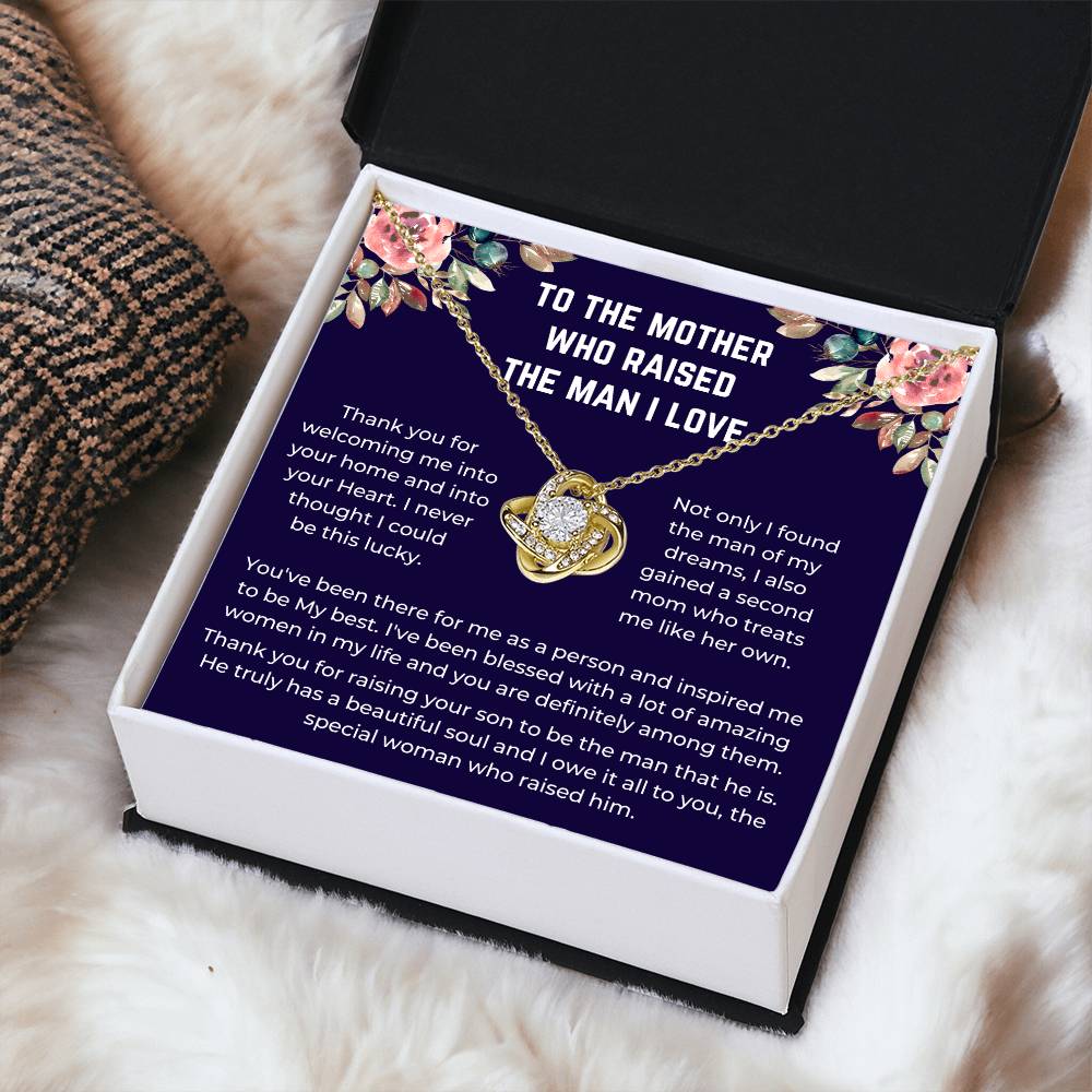 Thankyou For Well Love Knot Necklace