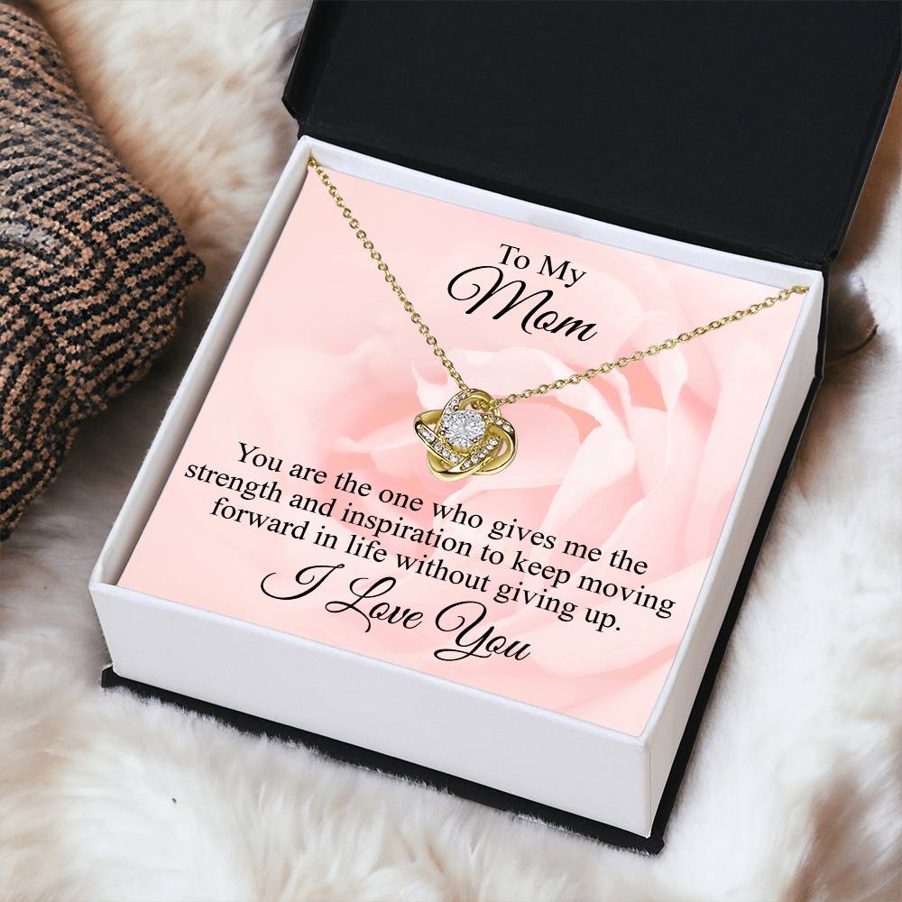 Mothers Day Gift Idea Mothers Day Necklaces For Mom From Daughter Mothers Day Gift From Daughter Gifts For Mom Birthday Gift From Son Love Knot Necklace