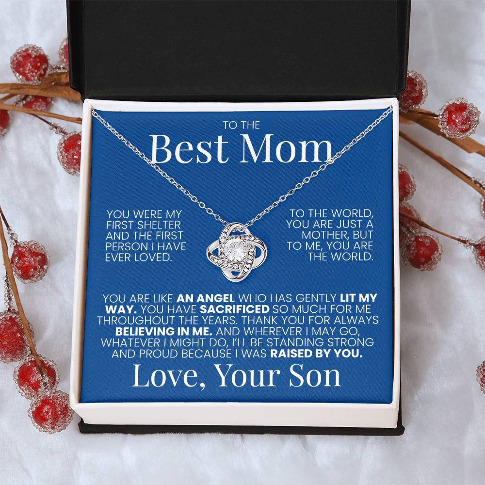 Mother - First Shelter Love Knot Necklace