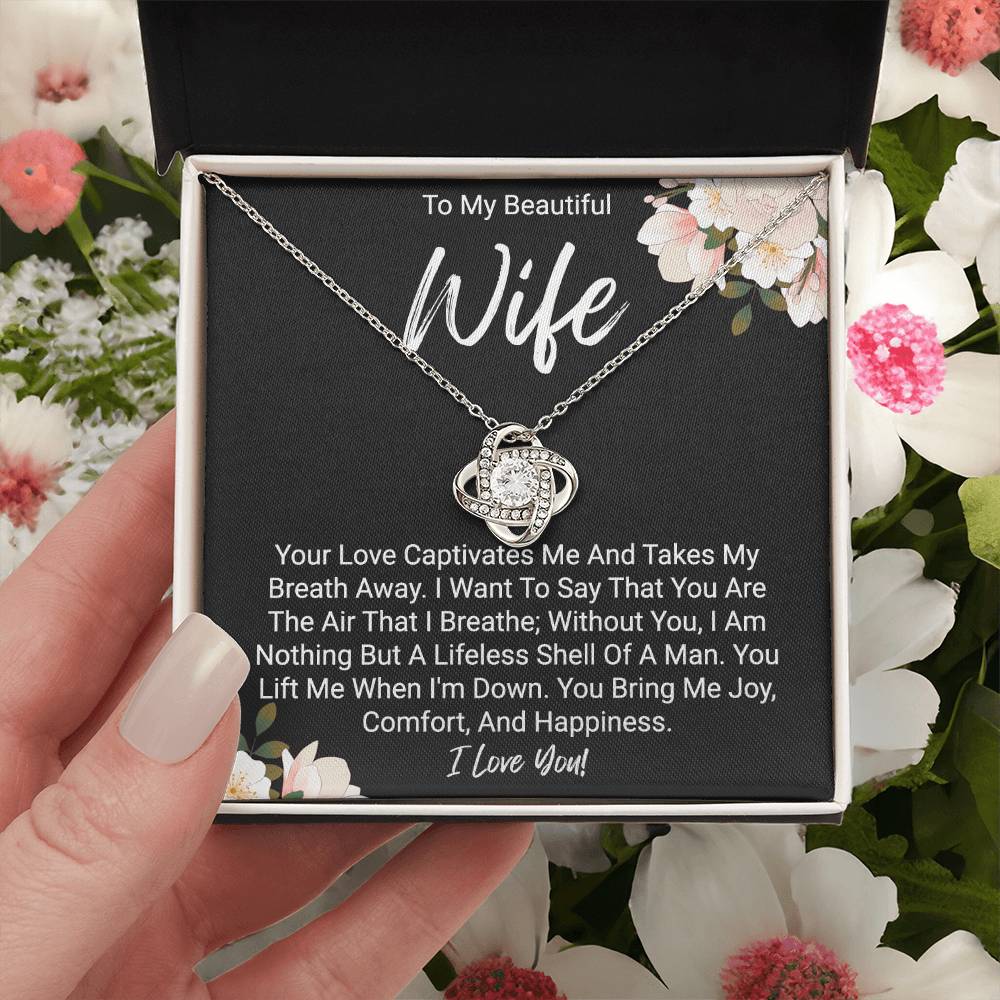 Gift For Wife - Love Knot Necklace 1 Love Knot Necklace