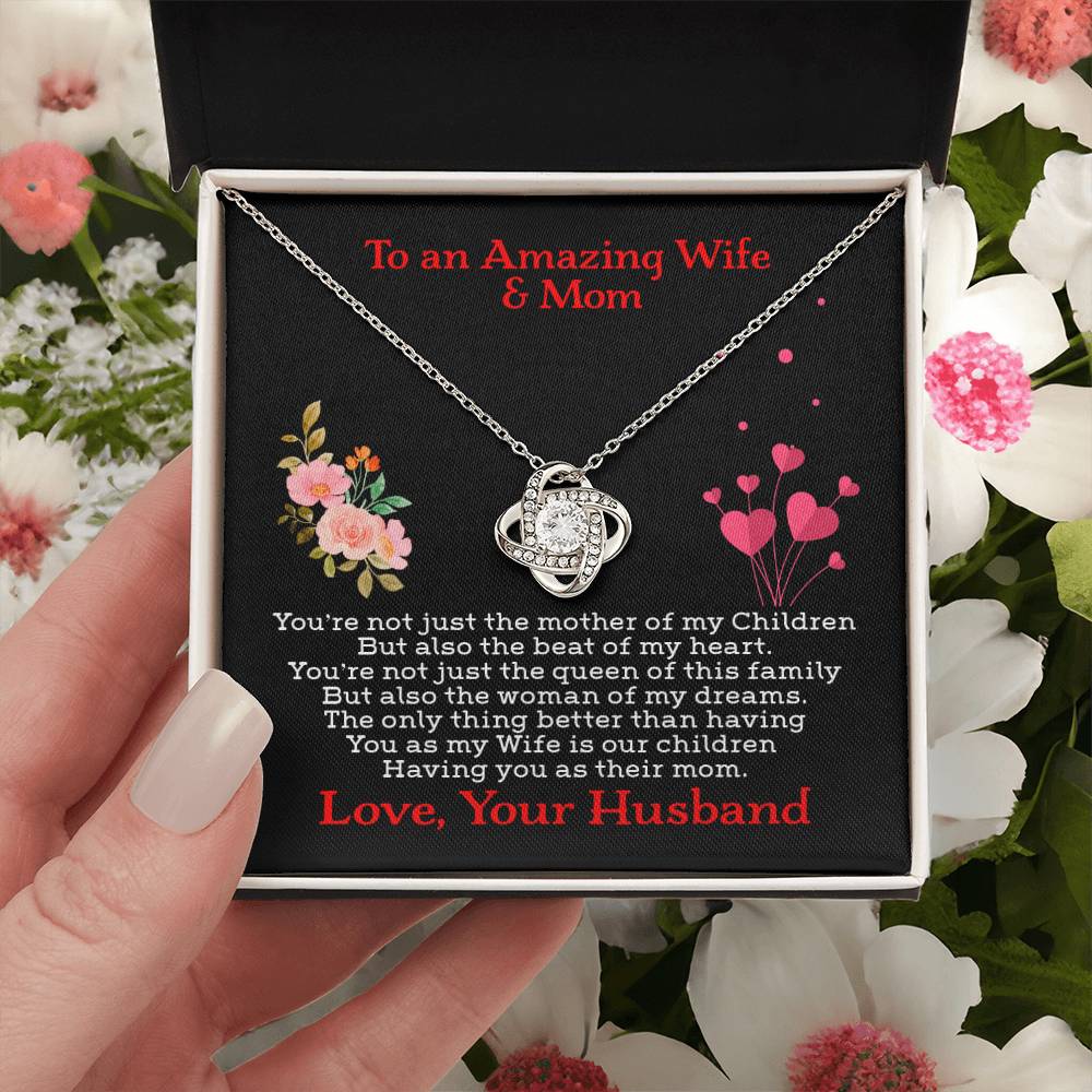 Gift For Wife - Love Knot Necklace Love Knot Necklace
