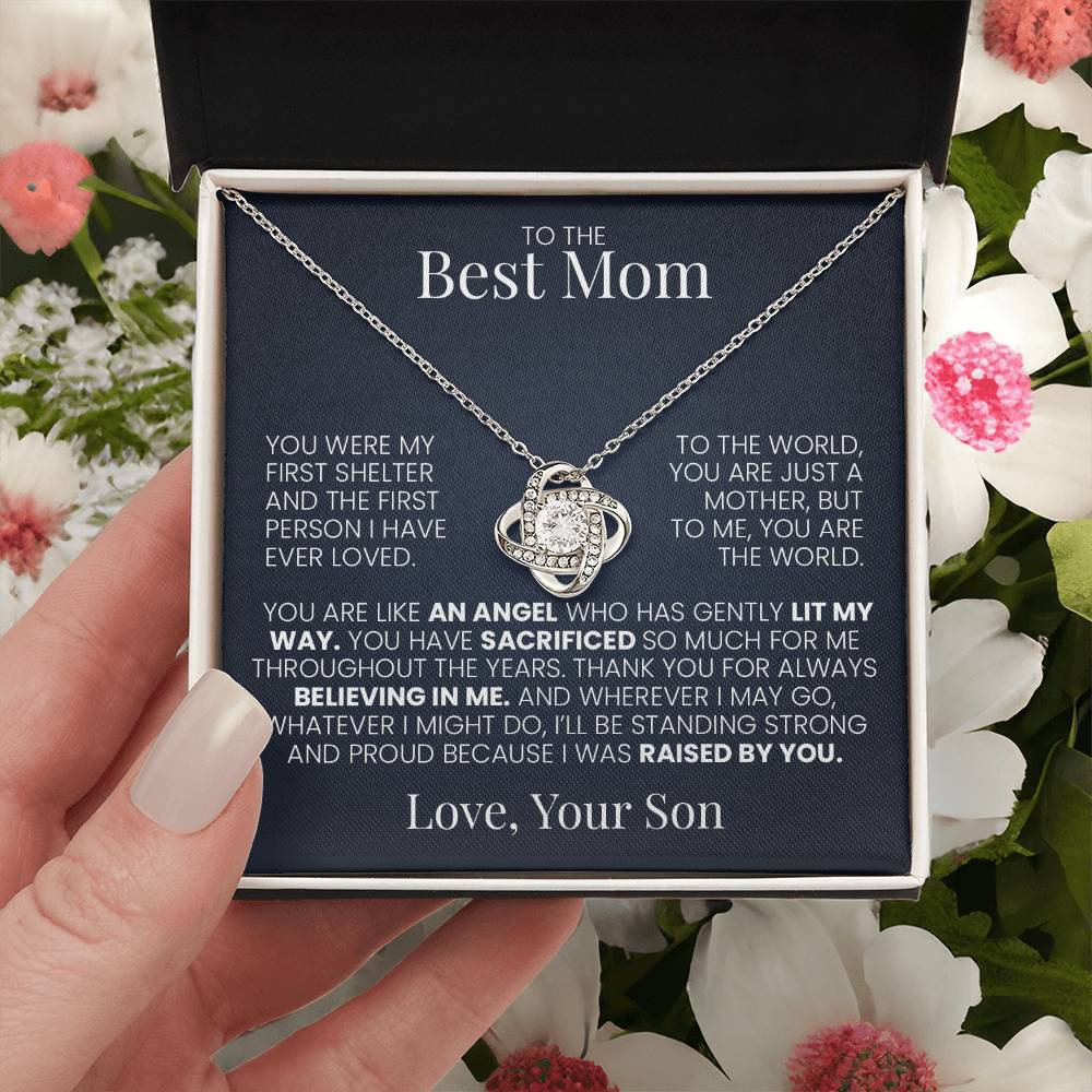Mother - First Shelter 1 Love Knot Necklace