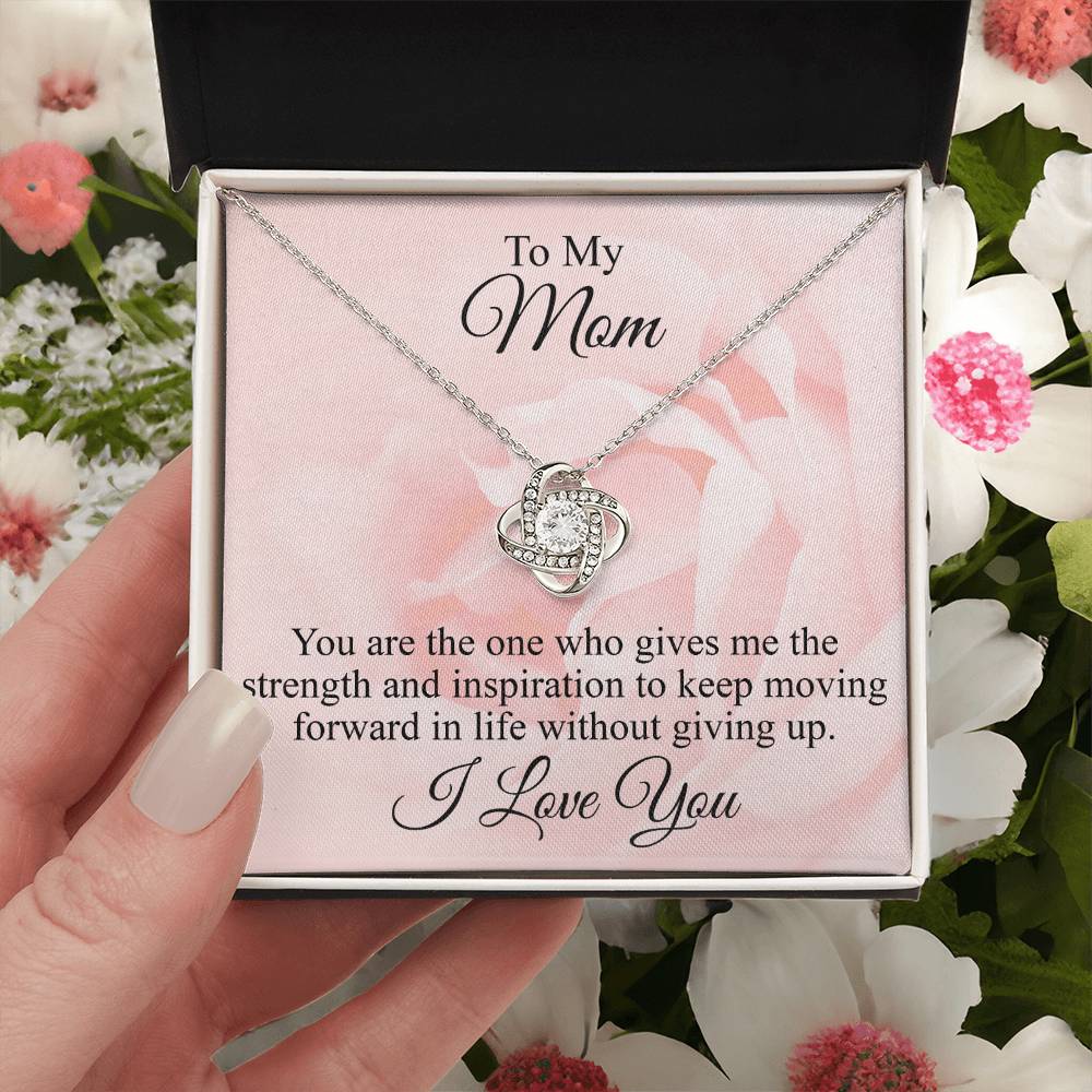 Mothers Day Gift Idea Mothers Day Necklaces For Mom From Daughter Mothers Day Gift From Daughter Gifts For Mom Birthday Gift From Son Love Knot Necklace