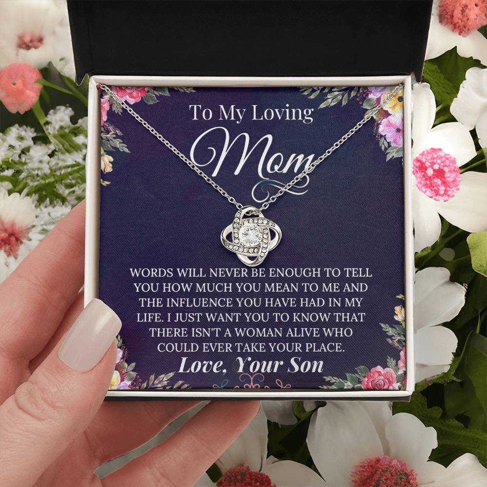 Heartfelt Mother's Day Ne Love Knot Necklace