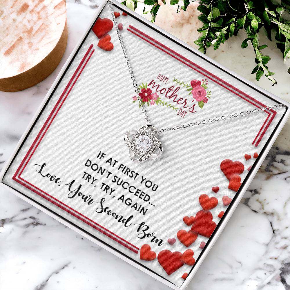 Your Second Born - Love Knot Necklace Love Knot Necklace