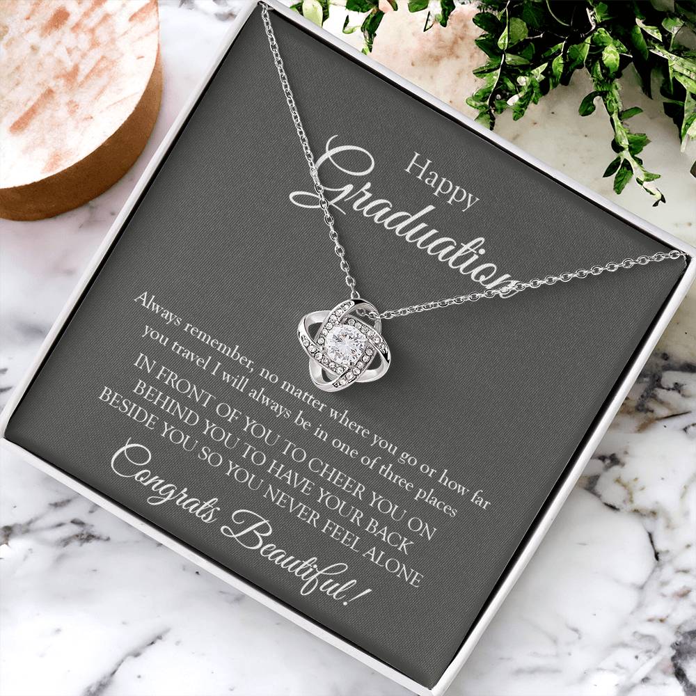 Graduation Gift For Her Necklace Gift For Daughter Granddaughter Niece Best Friend Godda Love Knot Necklace