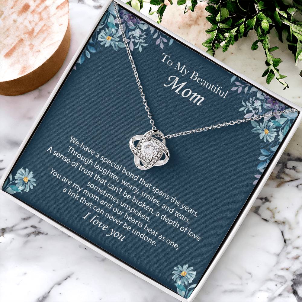 Necklaces For Moms Birthday Love Knot J Love Knot Necklace