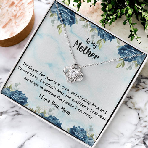 Mother's Day Or Just To Say I Love You Mom - Love Knot Necklace - 21 Love Knot Necklace