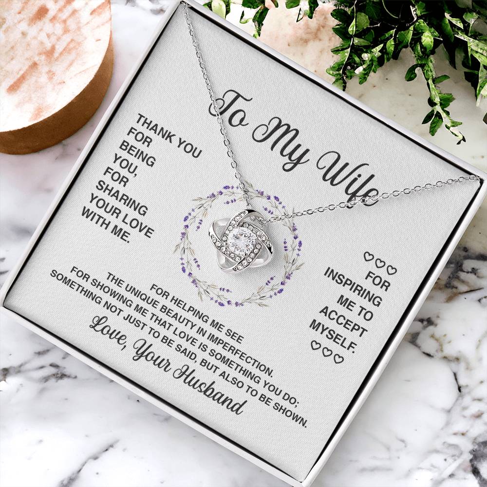 Delivery By Mother's Day Wf033 Gift Fo Love Knot Necklace