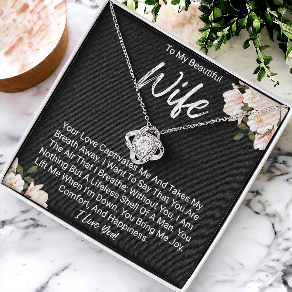 Gift For Wife - Love Knot Necklace 1 Love Knot Necklace