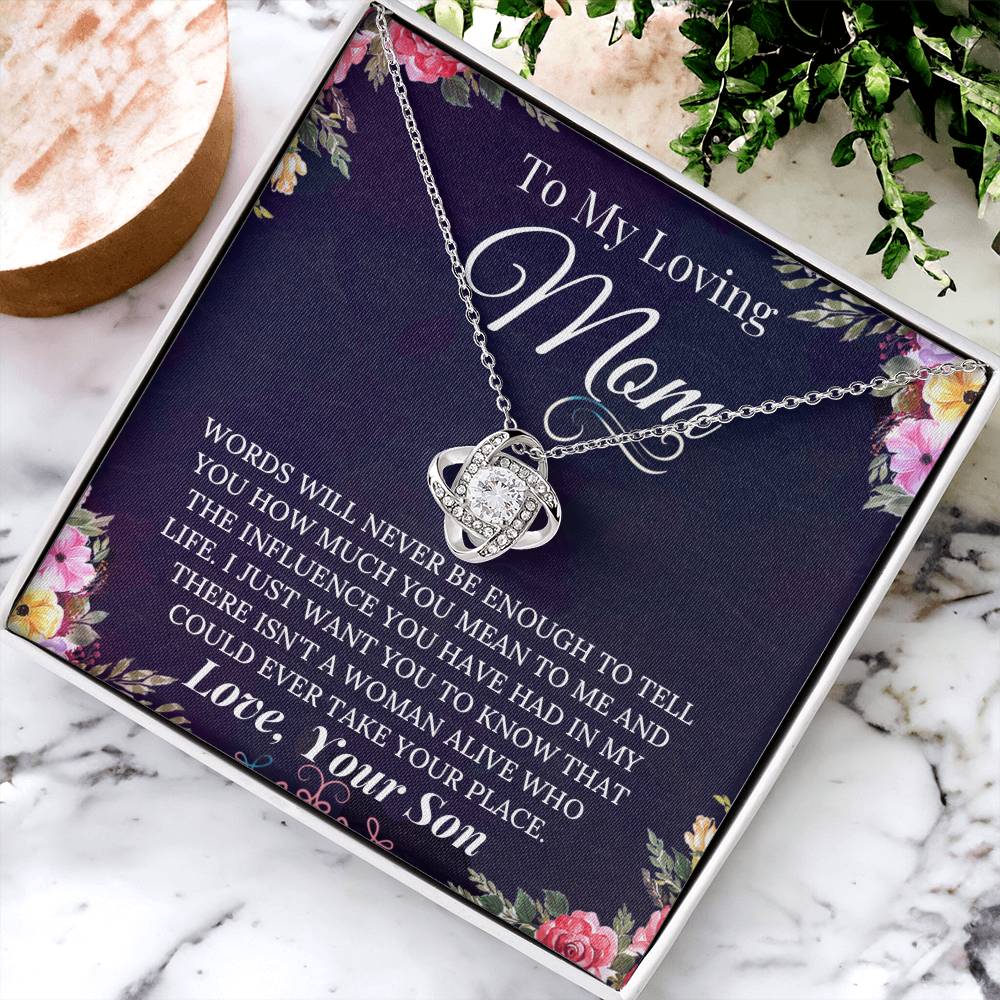 Heartfelt Mother's Day Ne Love Knot Necklace