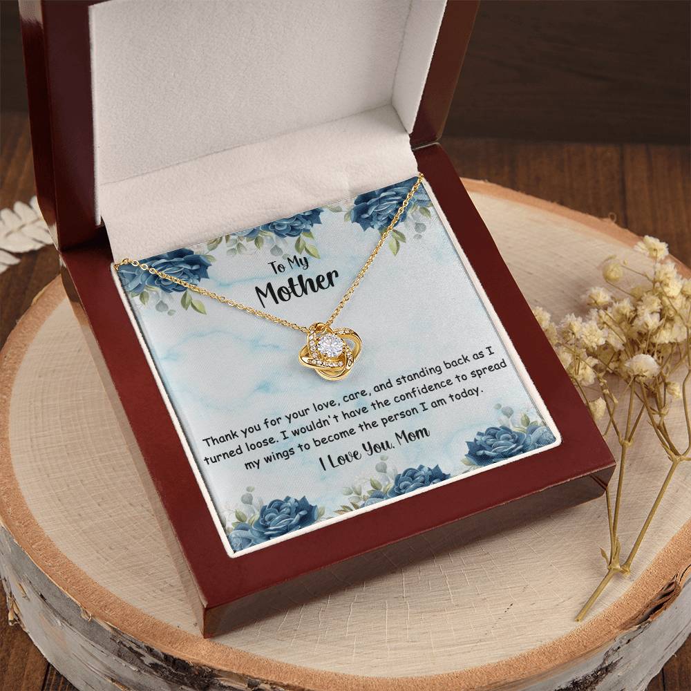 Mother's Day Or Just To Say I Love You Mom - Love Knot Necklace - 21 Love Knot Necklace