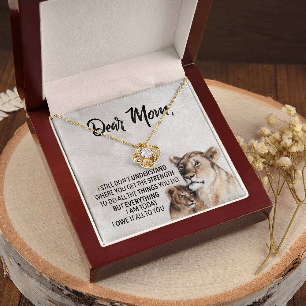 Perfect Mother's Day Gift 2 Love Knot Necklace