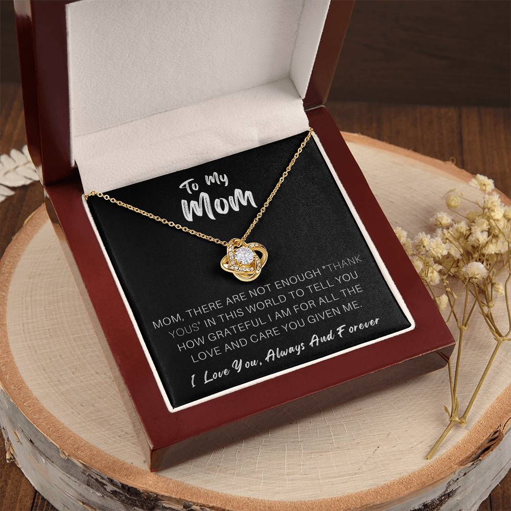 Mother's Day Happy Birthday Or Just To Say Mom I Love You - 19 Love Knot Necklace