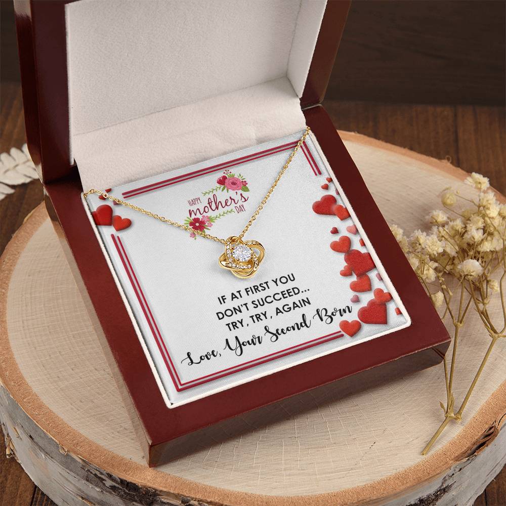 Your Second Born - Love Knot Necklace Love Knot Necklace