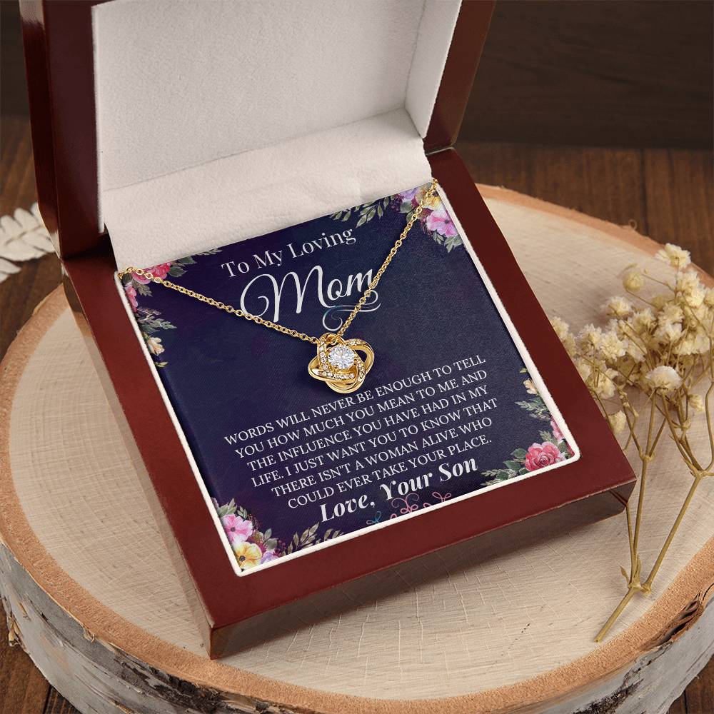 Heartfelt Mother's Day Ne Love Knot Necklace