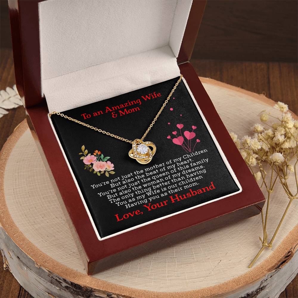 Gift For Wife - Love Knot Necklace Love Knot Necklace