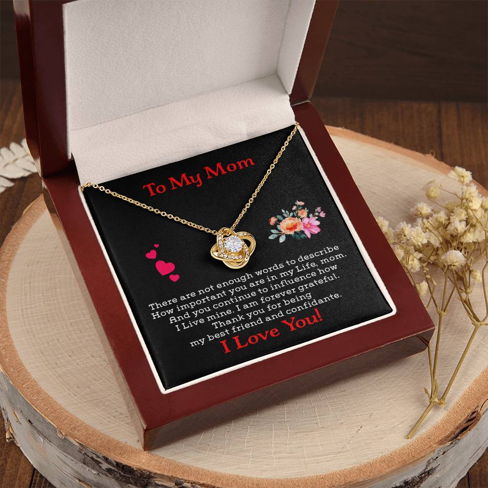 Gift For Mom - Love Knot Necklace 6 Love Knot Necklace