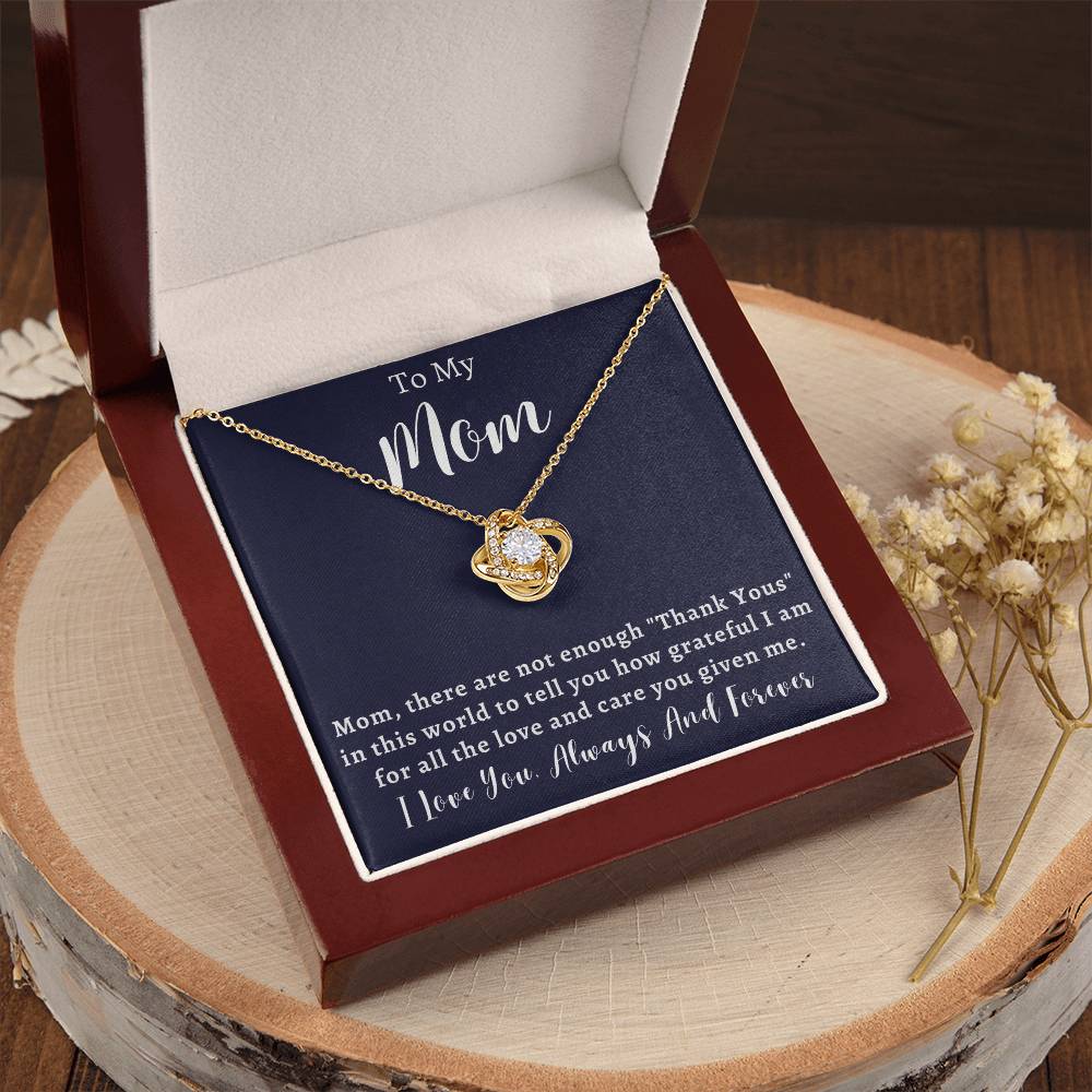 Mother's Day Or Just To Say I Love Love Knot Necklace