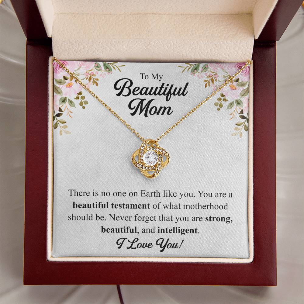 Mothers Day Gift From Daughter Mother Of The Groom Gift From Son Presents For Mom Birthday Sentimental Jewelry Necklace For Mom 3 Love Knot Necklace
