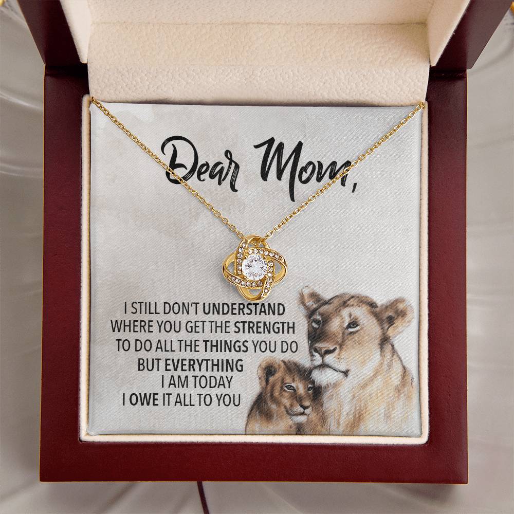Perfect Mother's Day Gift 2 Love Knot Necklace