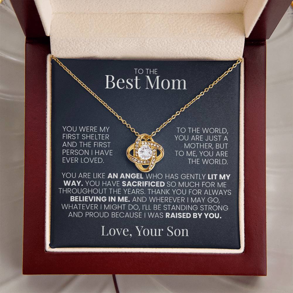 Mother - First Shelter 1 Love Knot Necklace