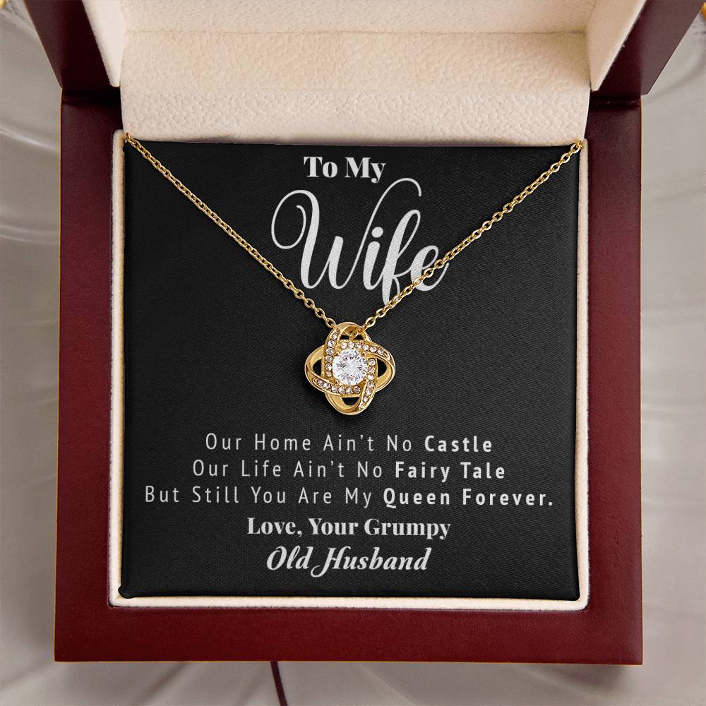 To My Wife - My Love Knot Necklace
