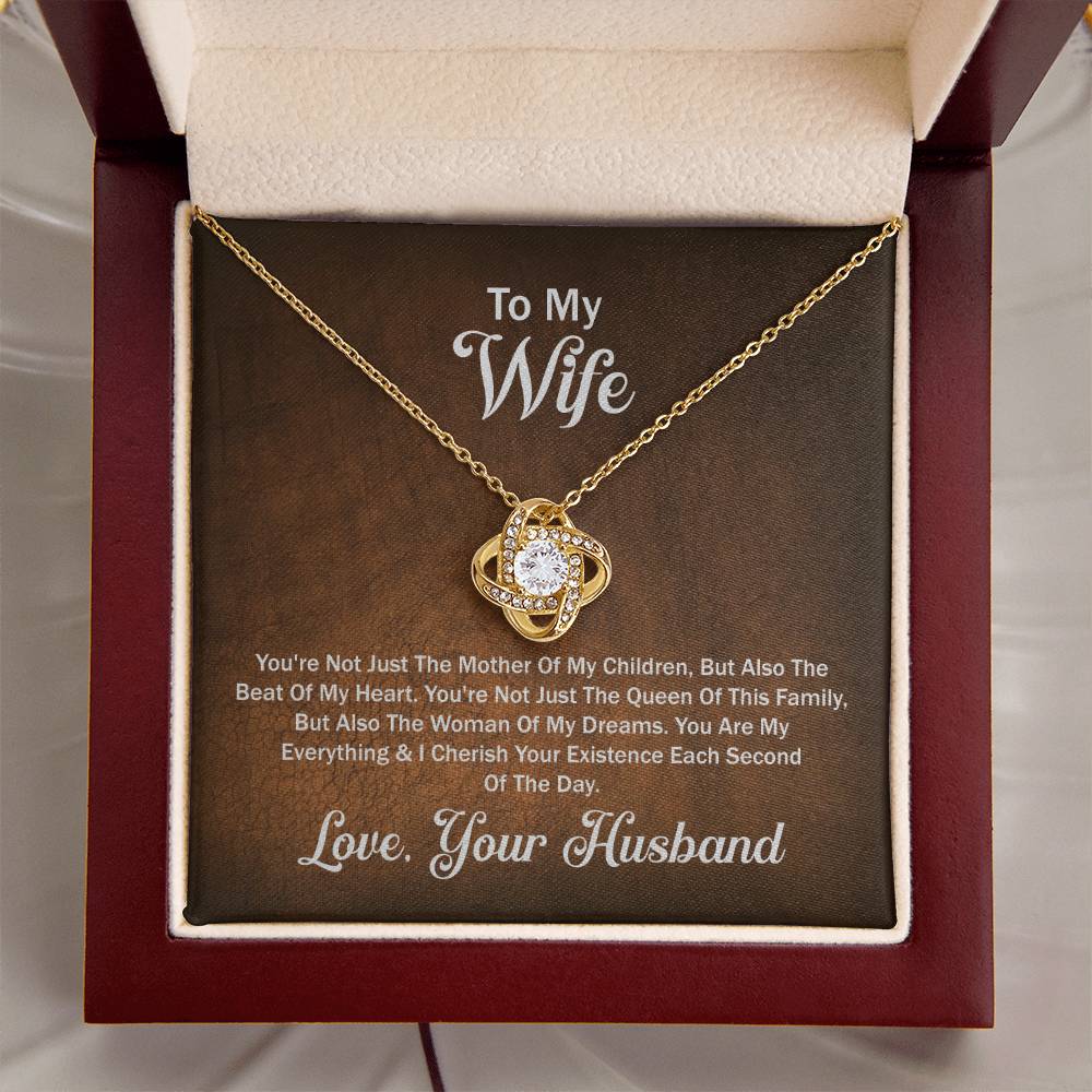 Beat Of Love Knot Necklace