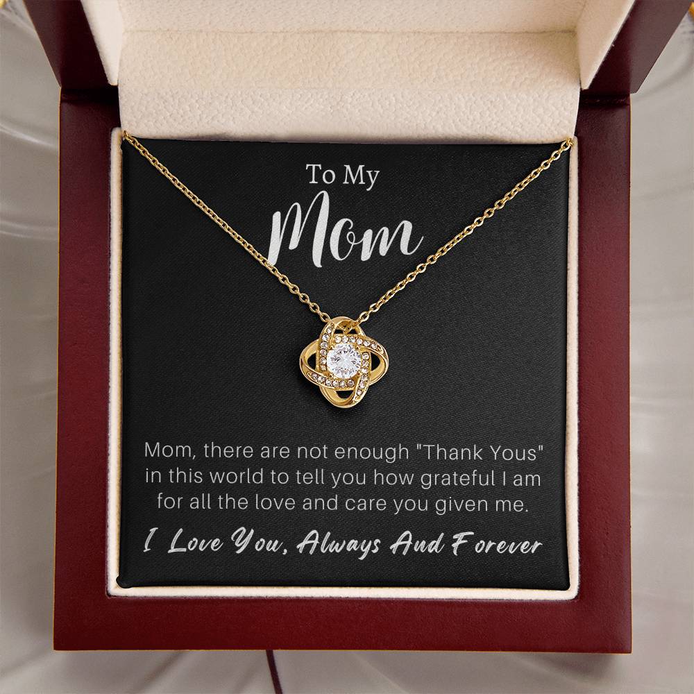 Mother's Day Or Just To Say I Love You - Love Knot Necklace - 22 Love Knot Necklace