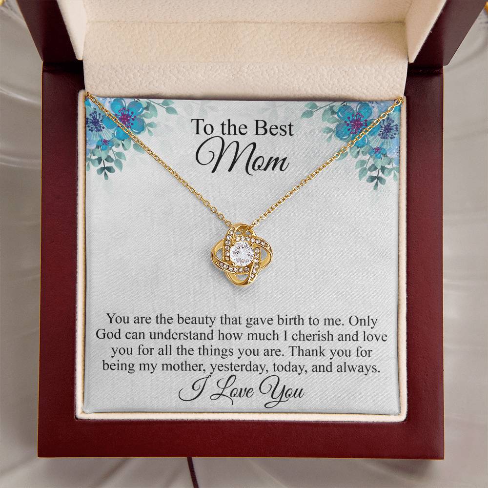 Mothers Day Gift Idea Mothers Day Necklaces For Mom From Daughter Mothers Day Gift From Daughter Gifts For Mom Birthday Gift From Son 1 Love Knot Necklace